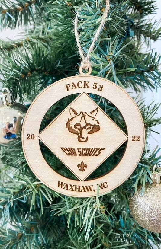 Cub Scout Christmas Ornament